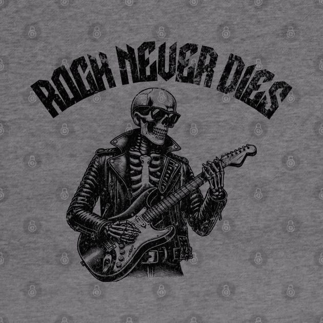 Rock never dies by Maison de Kitsch